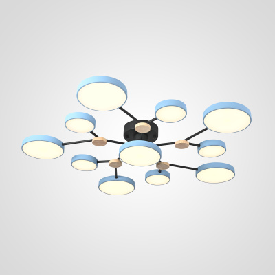 Потолочная люстра GAMMA D102 Blue ImperiumLoft