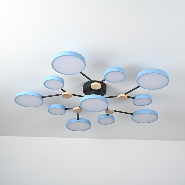 Потолочная люстра GAMMA D102 Blue ImperiumLoft