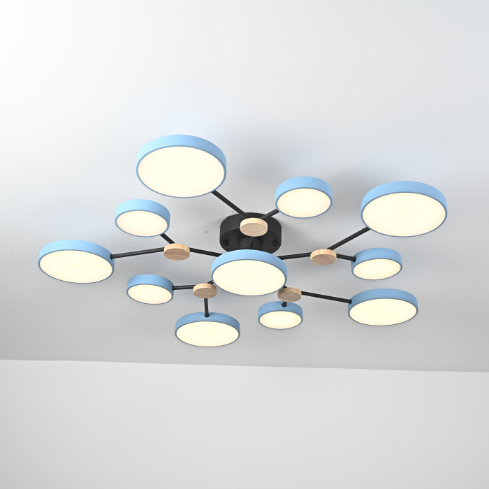 Потолочная люстра GAMMA D102 Blue ImperiumLoft