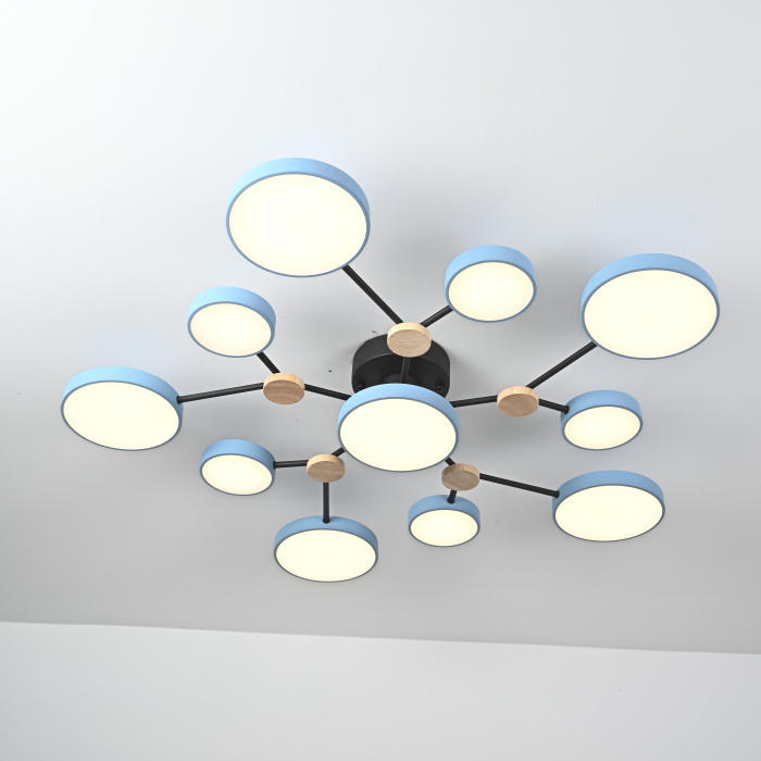 Потолочная люстра GAMMA D102 Blue ImperiumLoft