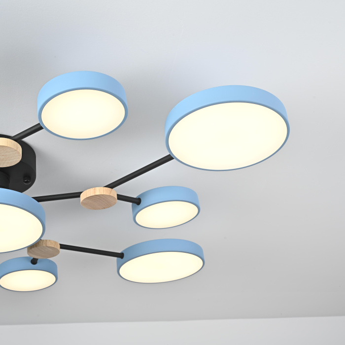 Потолочная люстра GAMMA D102 Blue ImperiumLoft