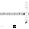 Светодиодная лента 24V 14,4W/m 4000К 5м IP20 Arte Lamp SPI A2406010-04-4K