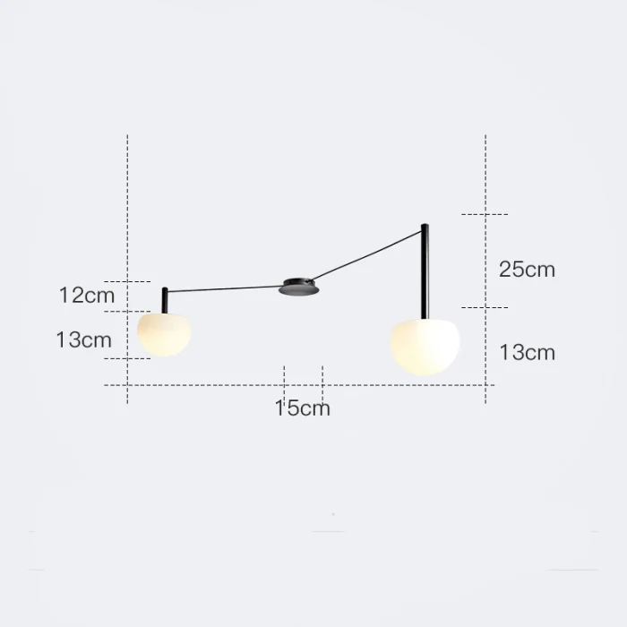 Потолочная люстра RANGEL L6 ImperiumLoft