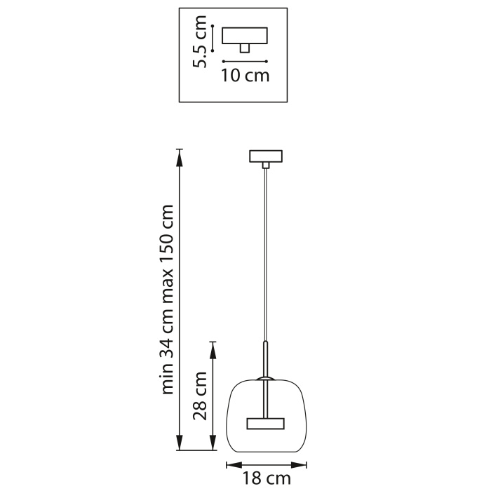 Подвес Cupola Lightstar 804008