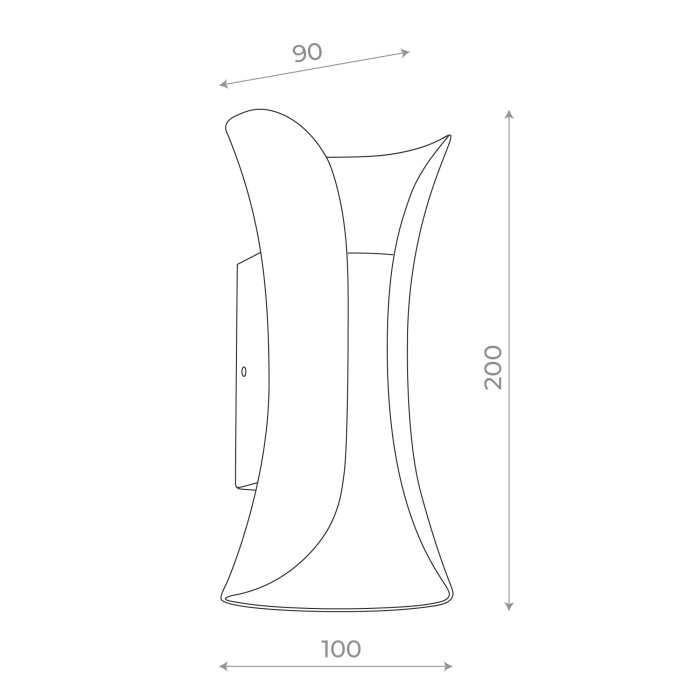 Настенный светильник ST LUCE COSETTO SL1584.511.02