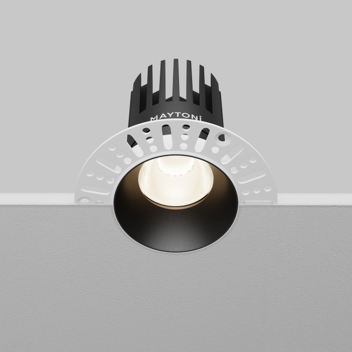 Встраиваемый светильник Maytoni Dip DL121-15W-4K-TRS-B