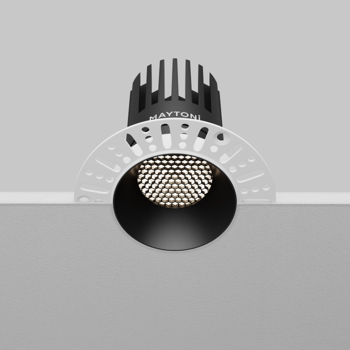 Встраиваемый светильник Maytoni Dip DL121-15W-4K-TRS-B