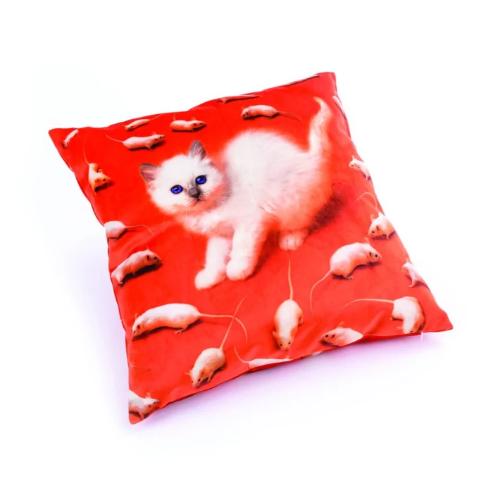 Подушка Seletti Toiletpaper Kitten 2320
