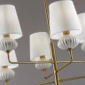 Люстра на штанге Freya Ceramics FR2029PL-06BS