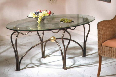 Стеклянный стол Robers H 16415