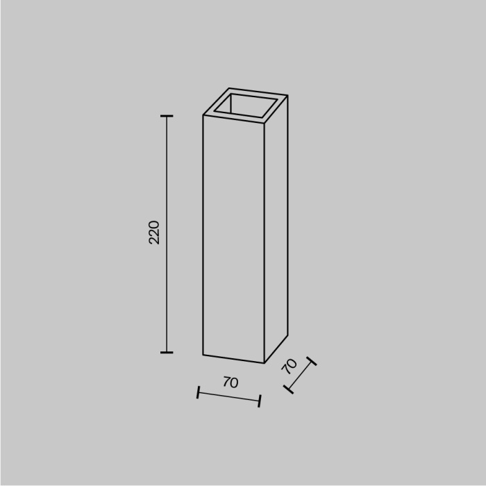 Настенный светильник Maytoni Parma C190-WL-02-W
