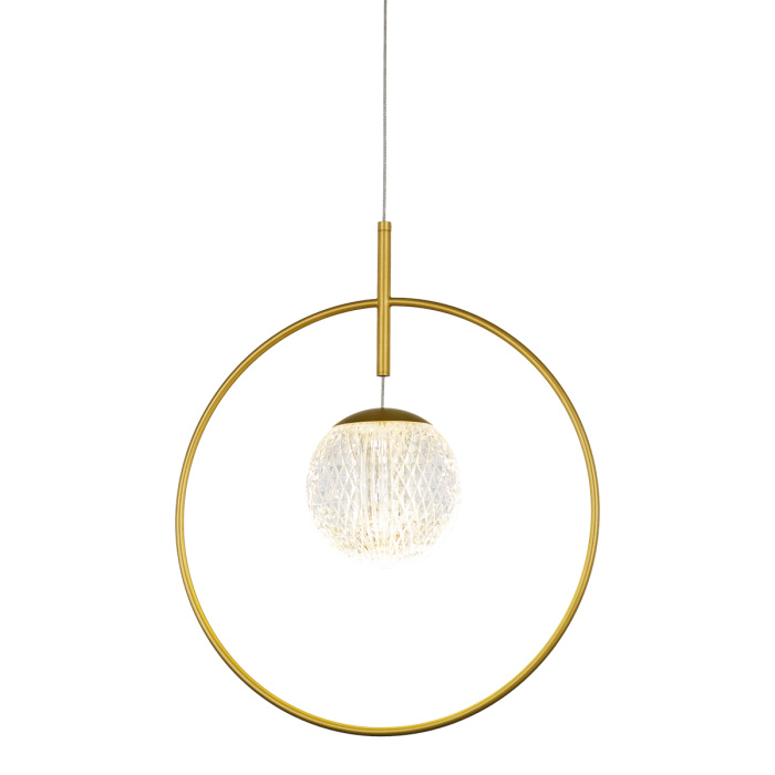 Подвесной светильник Delight Collection Elliot Diamante MD21001043-1A gold