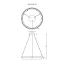 Светильник подвесной iLEDEX Meridian C4716-60 CR