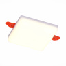 Светильник встраиваемый Белый LED 1*22W 3000K 1 890Lm Ra80 120° IP20 L175xW175xH20 85-265V ST700.038.22