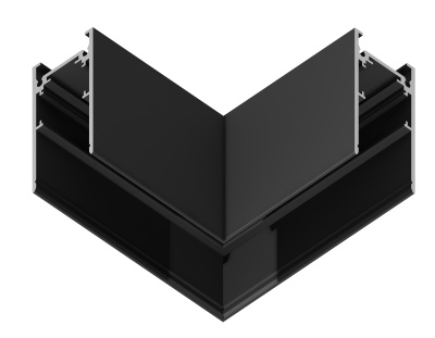 Коннектор угловой для накладного шинопровода Magnetic Ambrella light GL3372