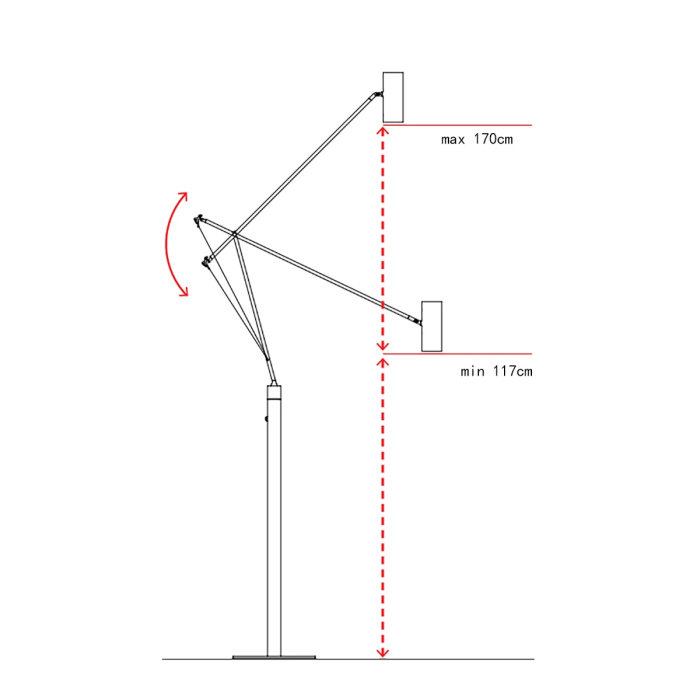 Торшер Delight Collection MJ6021 MJ6021F/S multicolor