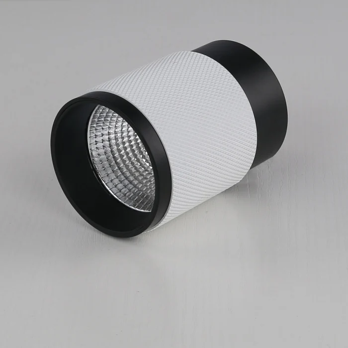 Светильник накладной iLedex Delta 1955-10W-3000K-36 BK+WH