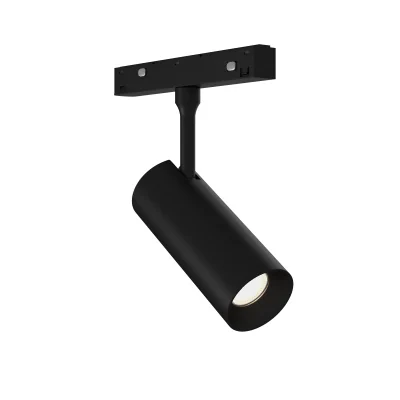 Трековый светильник черный LED 1*12W 4000K 1000Lm Ra&gt;90 IP20 D45xH102 48V ST1365.446.12_DIM