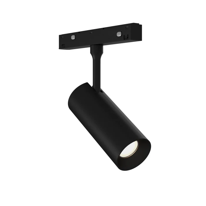 Трековый светильник черный LED 1*12W 4000K 1000Lm Ra>90 IP20 D45xH102 48V ST1365.446.12_DIM