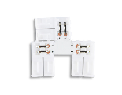 Соединитель T для светодиодной ленты 2835 12/24V (2 конт.) GS6901 (5шт) Ambrella light GS6901