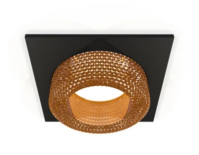 Комплект встраиваемого светильника с композитным хрусталем Ambrella light XC7632024