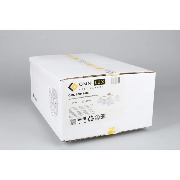 Люстра потолочная Omnilux Rapallo OML-65017-06