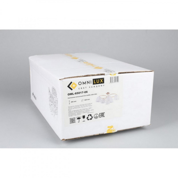 Люстра потолочная Omnilux Rapallo OML-65017-06