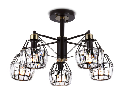 Потолочная люстра с хрусталем Ambrella light TR5870