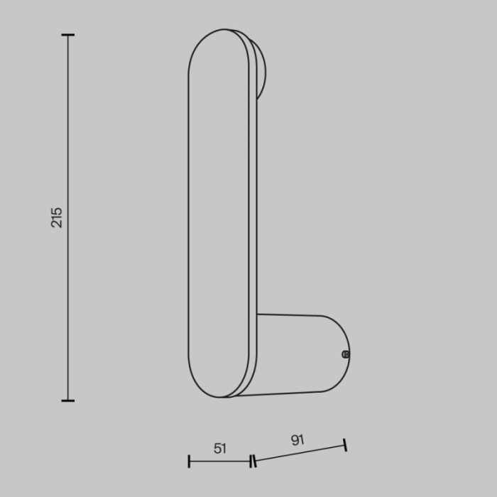 Бра Maytoni MOD356WL-L4B3K