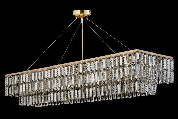 Подвесная хрустальная люстра Arti Lampadari Milano E 1.5.120x30.107 G