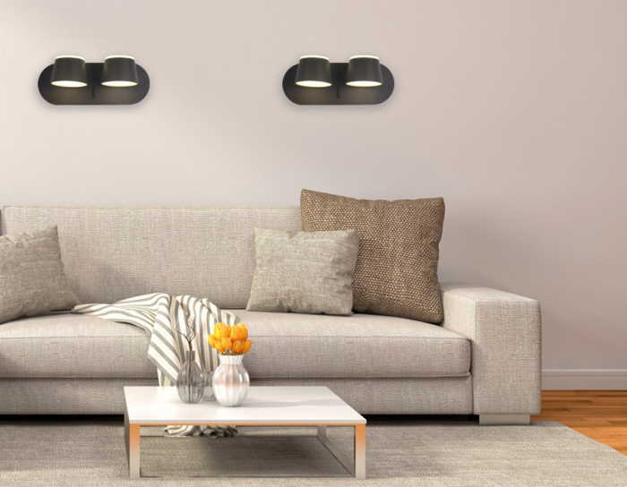 Настенный светодиодный светильник с выключателем на корпусе Ambrella light FW172