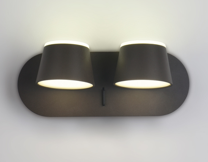 Настенный светодиодный светильник с выключателем на корпусе Ambrella light FW172