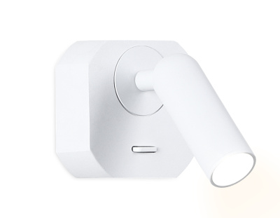 Настенный поворотный светодиодный светильник с выключателем Ambrella light FW282