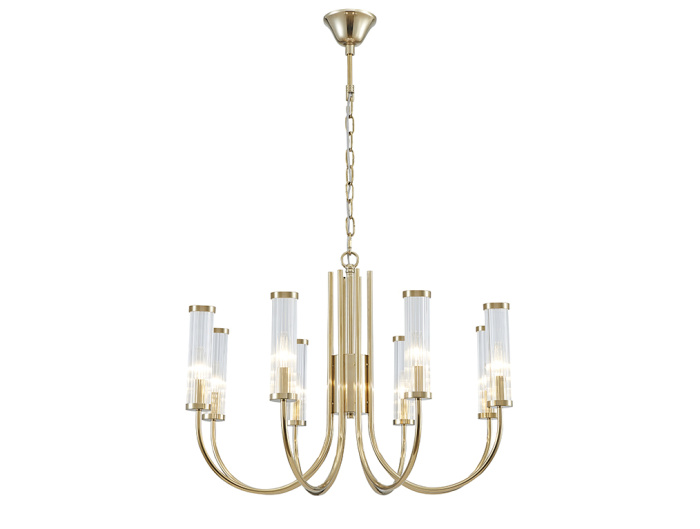 Подвесная люстра Newport 4558/C new gold М0071111