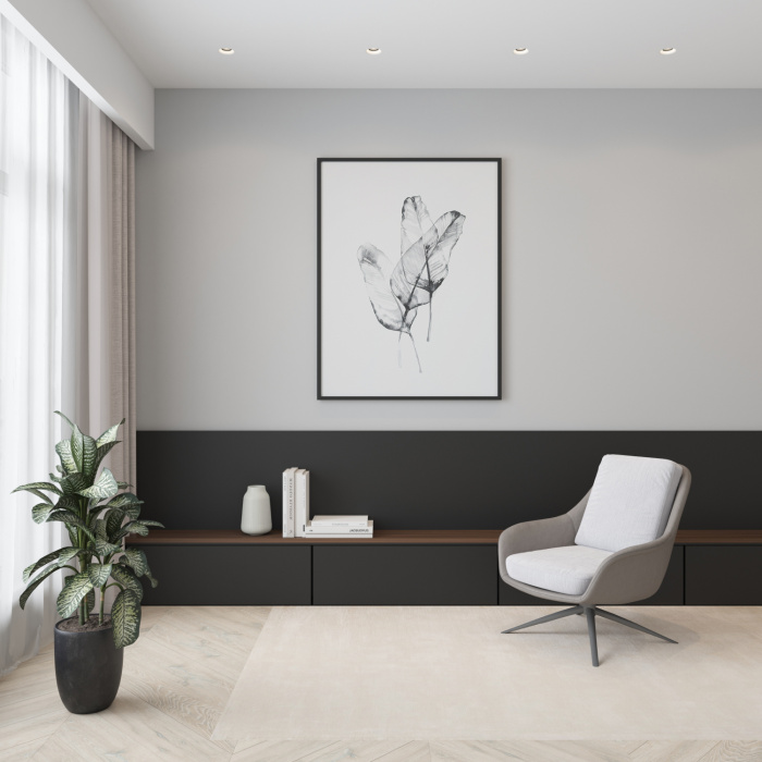 Крепеж Denkirs INVIZ DK2085-BK