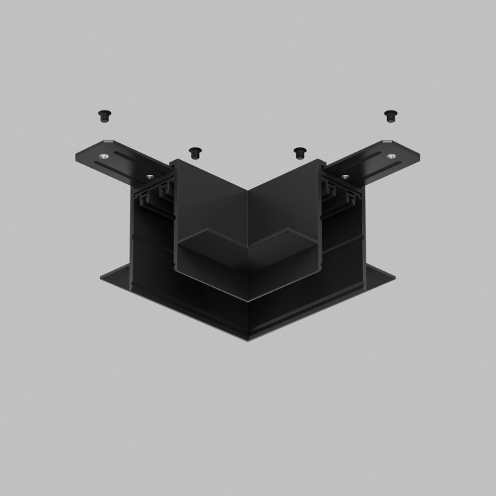 Соединитель для шинопровода Denkirs SMART HIDE TR2112-BK