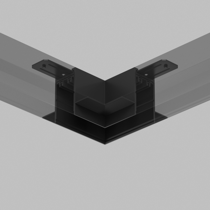 Соединитель для шинопровода Denkirs SMART HIDE TR2112-BK