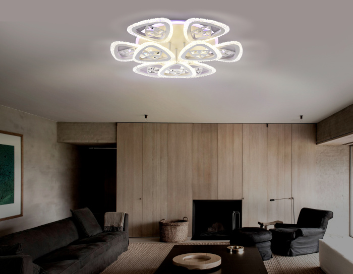 Потолочный светодиодный светильник с пультом Ambrella light FA2921