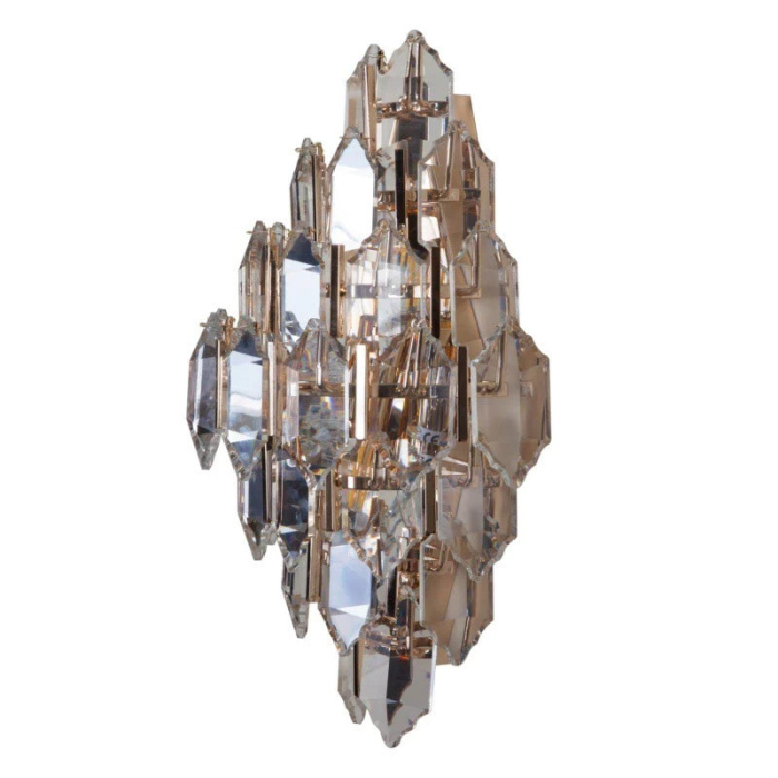 Хрустальный настенный светильник L'Arte Luce Luxury Zigguro L92822.92