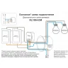 Двухканальное Wi-Fi реле-диммер Denkirs RL1004-DM/1