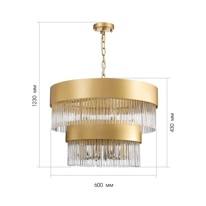 Люстра подвесная SL1225.203.09 ST LUCE