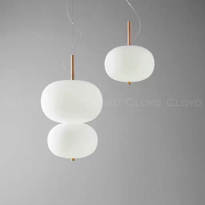 Подвесной светильник Cloyd AVOGADRO-A P2 / Ø35 см - латунь (арт.11430)