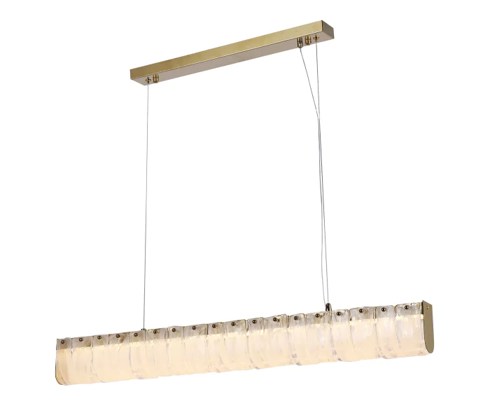 Люстра Гэлли латунь w90*8 h200 Led 32W (3000K) Kink Light 07599-90L,36