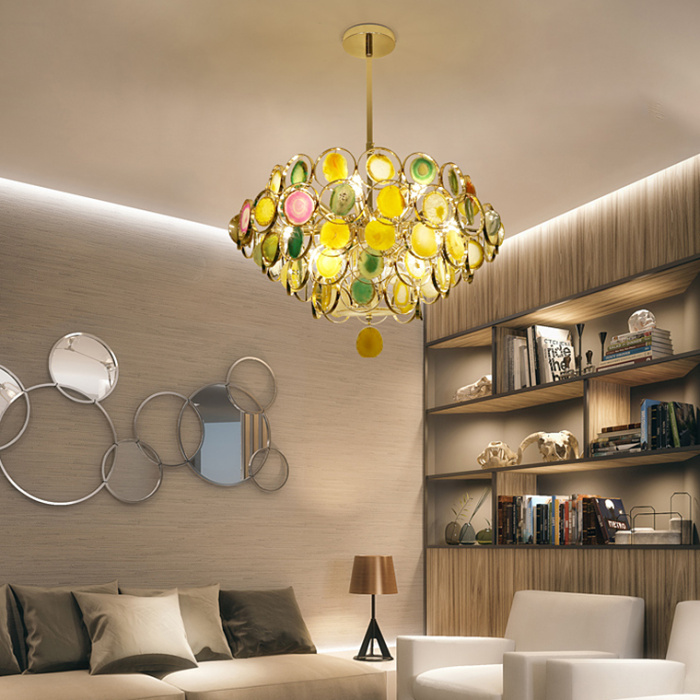 Подвесная люстра AGATE 1D50 ImperiumLoft