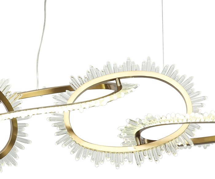 Подвесной светодиодный светильник Kink Light Сена 07607-5AL,36