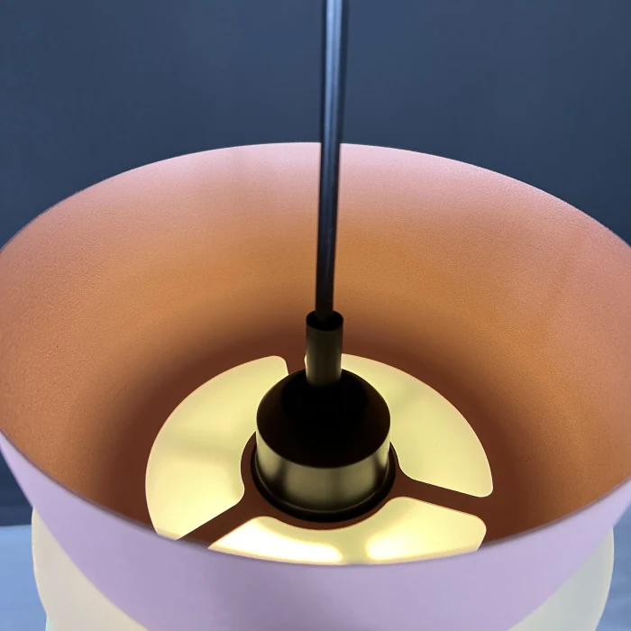 Подвесной светильник ILO D22 pink/mint ImperiumLoft