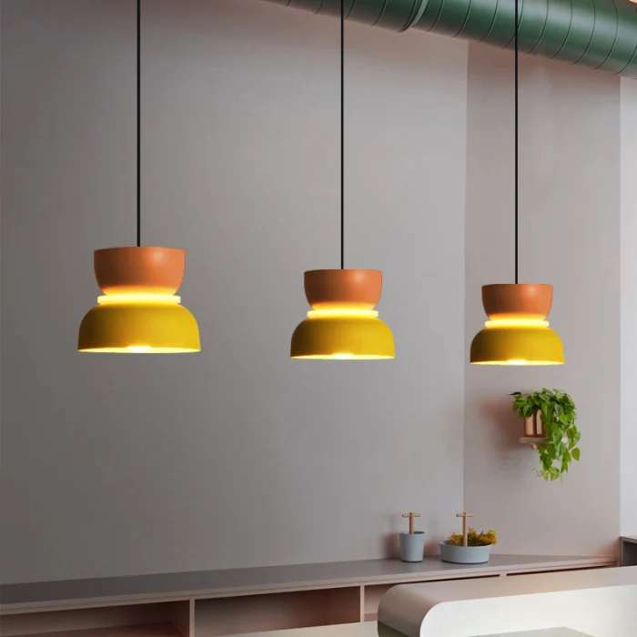 Подвесной светильник ILO D22 pink/mint ImperiumLoft