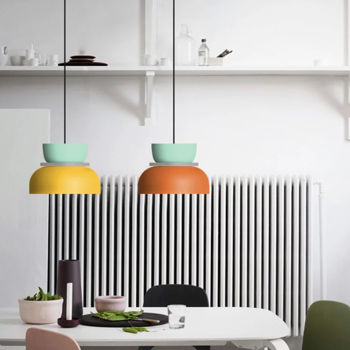 Подвесной светильник ILO D22 pink/mint ImperiumLoft