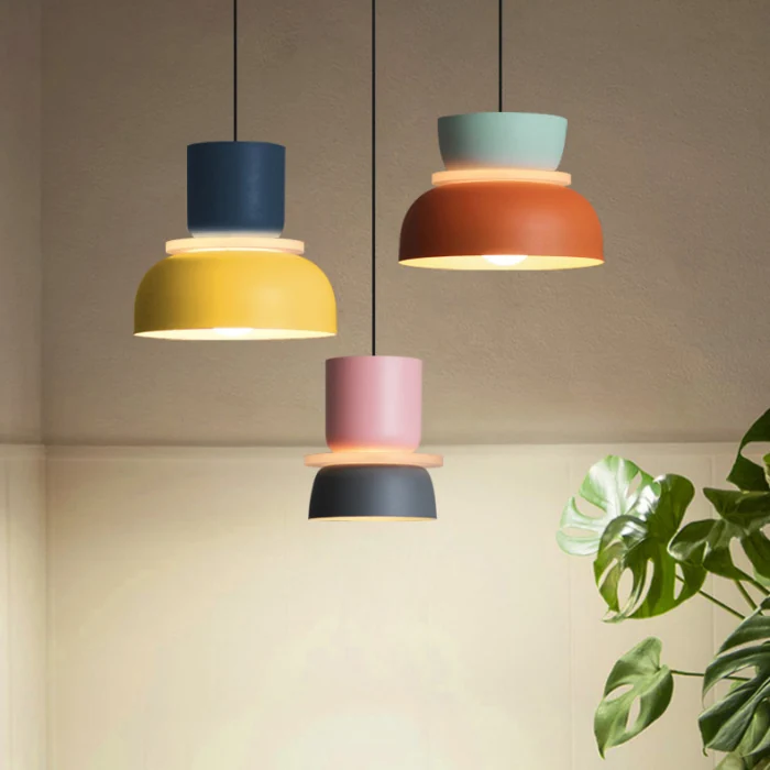 Подвесной светильник ILO D22 pink/mint ImperiumLoft