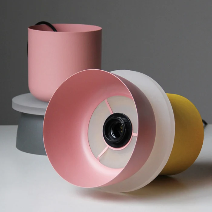 Подвесной светильник ILO D22 pink/mint ImperiumLoft